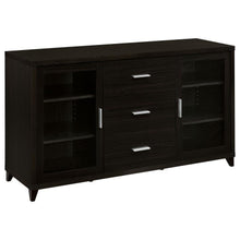  Lewes - 2 Door Engineered Wood TV Stand - Cappuccino