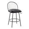 Riley Claire - 26" Fixed-Height Counter Stool (Set of 2)