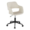 Margarite - Task Chair - Black Metal