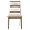 Scottsdale - Wood Dining Side Chair (Set of 2) - Washed Brown