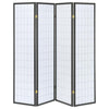 Roberto - 4-Panel Room Divider Folding Shoji Screen