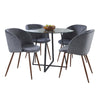 Clara - Square Dining Set (Set of 5)