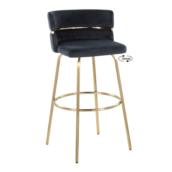 Cinch Claire - 30" Fixed-Height Barstool (Set of 2)