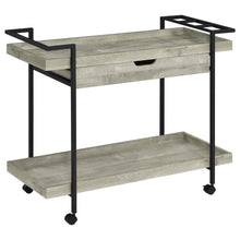  Ventura - 1-Drawer Engineered Wood Bar Cart - Gray Driftwood