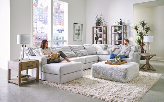 Logan Modular Sectional - Cocktail Ottoman