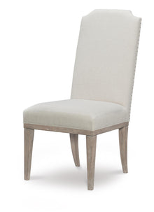  Monteverdi - Upholstered Host Side Chair - Sun-Bleached Cypress