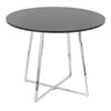 Cosmo - Canary Dining Table - Chrome Metal Base