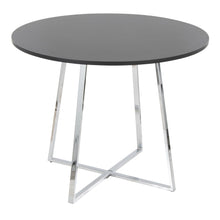  Cosmo - Canary Dining Table - Chrome Metal Base