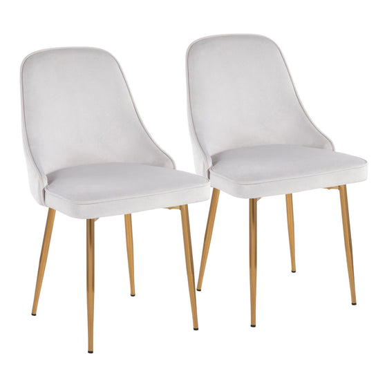 Marcel - Dining Chair - Gold Frame (Set of 2)