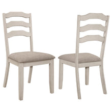  Ronnie - Wood Dining Side Chair (Set of 2) - Rustic Cream