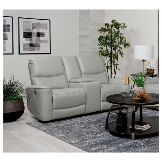 Greenfield - Upholstered Power Reclining Loveseat