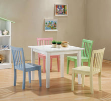  Rory - 5 Piece Kids Table And Chairs Set - Multi Color