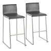 Mara - Upholstered Barstool Set