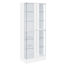  Cabra - 4-door LED Curio Display Cabinet