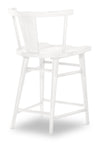 XXX's And OOO's - Counter Height Splat Back Chair - Cotton