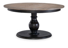  Halifax - Complete Round Dining Table - Black