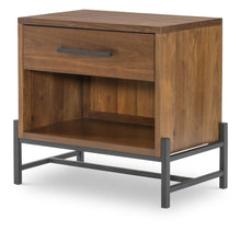  Midland - Open Nightstand - Warm Amber