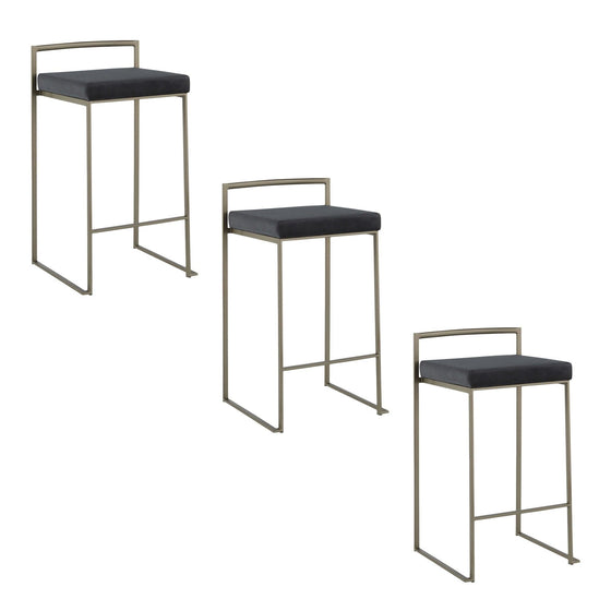 Fuji - Stackable Counter Stool Set