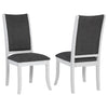 Judd - Upholstered Dining Side Chair (Set of 2) - Pearl White