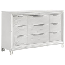  Marmore - 9-Drawer Dresser Cabinet - White