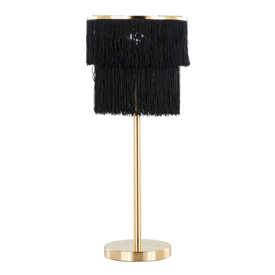 Fringe - 25" Metal Buffet Lamp (Set of 2)