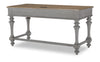 Kingston - Writing Desk - Sandalwood Brown / Tweed Gray