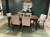 Fenmore - Leg Dining Table - Mocha And Distressed Cherry