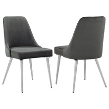  Cabianca - Upholstered Dining Side Chair (Set of 2) - Gray