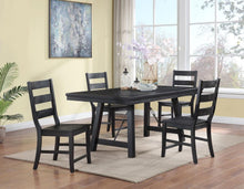  Newport - Rectangular Trestle Dining Table Set