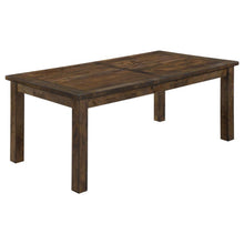  Coleman - Rectangular Dining Table - Rustic Golden Brown