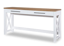  Franklin - Sofa Table Desk - White