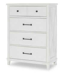  Flatiron - Drawer Chest - Aged White