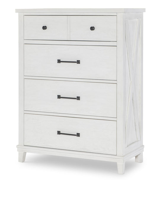 Flatiron - Drawer Chest - Aged White