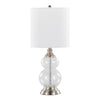 Belle - 20" Glass Accent Lamp (Set of 2)