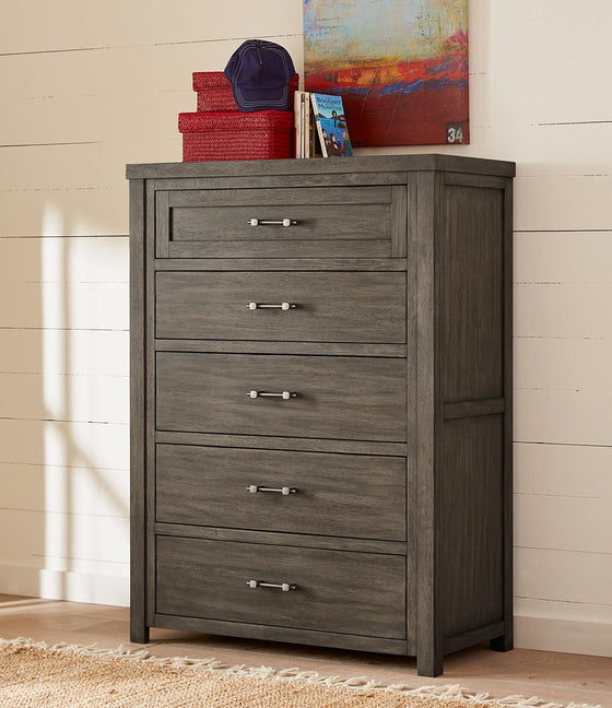 Bunkhouse - Drawer Chest - Aged Barnwood