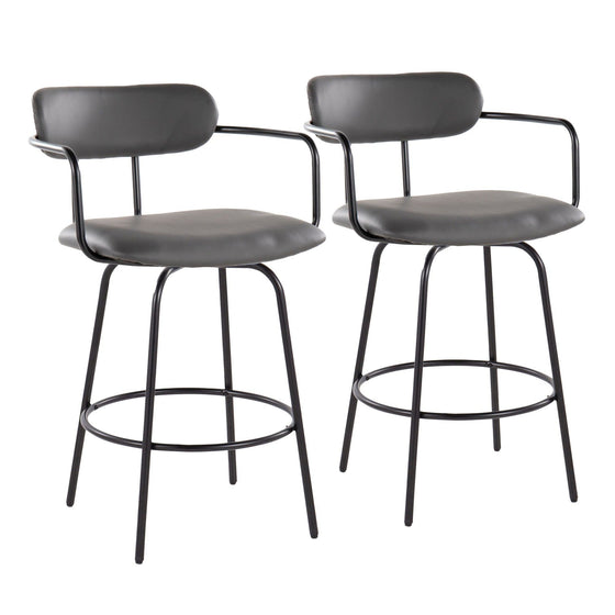 Demi - 26" Fixed-Height Counter Stool (Set of 2)