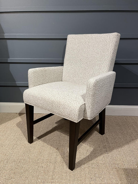 Architect - Upholstered Host Arm Chair - Onyx