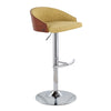 Shiraz - Adjustable Barstool (Set of 2) - Yellow