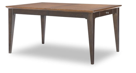 Fenmore - Leg Dining Table - Mocha And Distressed Cherry