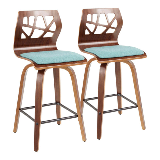 Folia - 26" Fixed-Height Counter Stool (Set of 2)