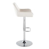 Daniella - Adjustable Barstool (Set of 2) - White