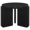 Cordova - Round Solid Wood End Table - Black