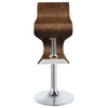 Covina - Adjustable Bar Stool - Walnut