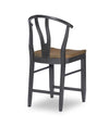 Beckett - Wishbone Back Counter Height Chair - Black