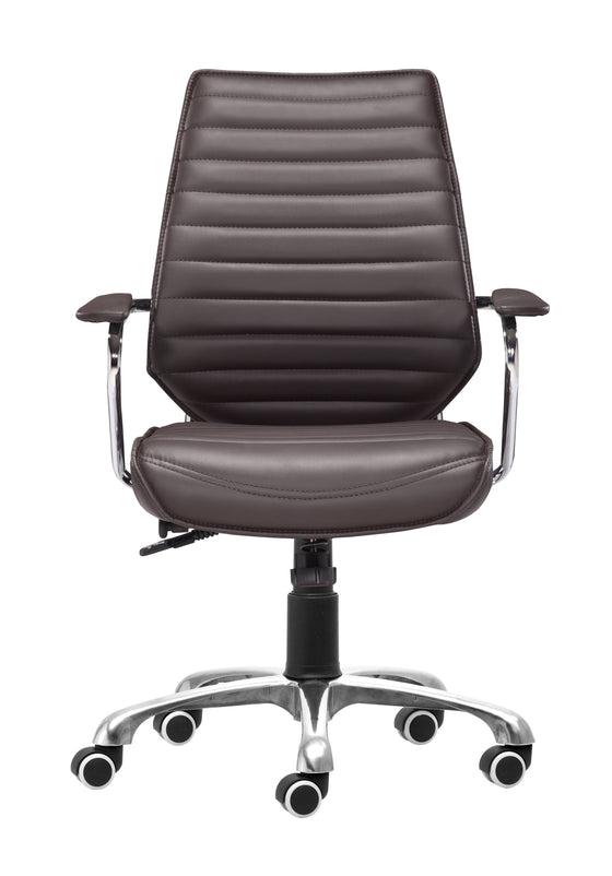 Enterprise - Low Back Office Chair - Espresso