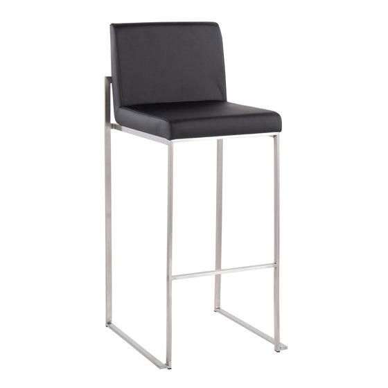 Fuji - High Back Upholstered Barstool Set