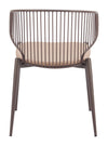 Silues - Dining Chair - Taupe & Brown