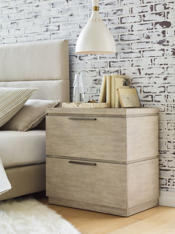 Milano by Rachael Ray - Nightstand - Sandstone