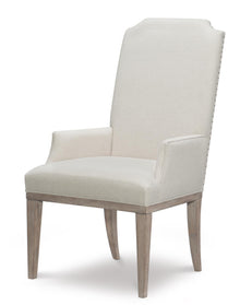  Monteverdi - Upholstered Host Arm Chair - Sun-Bleached Cypress