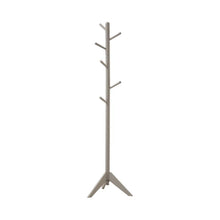  Devlin - 6 Hook Freestanding Wood Coat Rack Hat Hanger